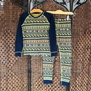 Mountain Warehouse Jacquard Merino Baselayer Set Kids’ 9/10